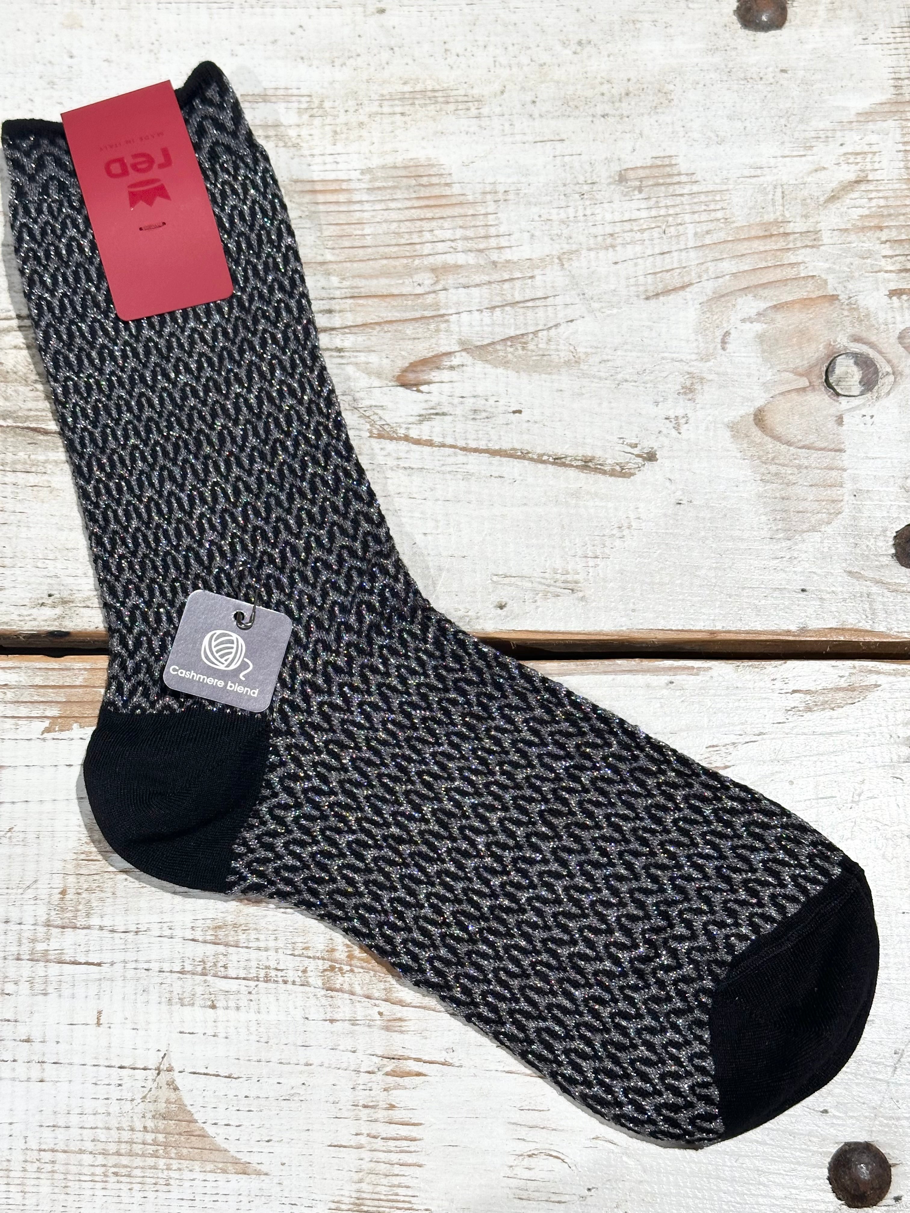 Calzino Jaguard Nero _ Red