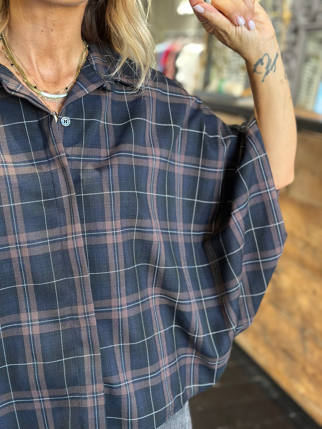 Camicia Check Ampia _ MI.LE. for soku