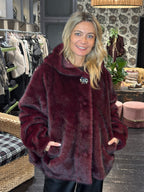 Pelliccia Bordeaux _ MI.LE. for soku