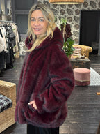 Pelliccia Bordeaux _ MI.LE. for soku