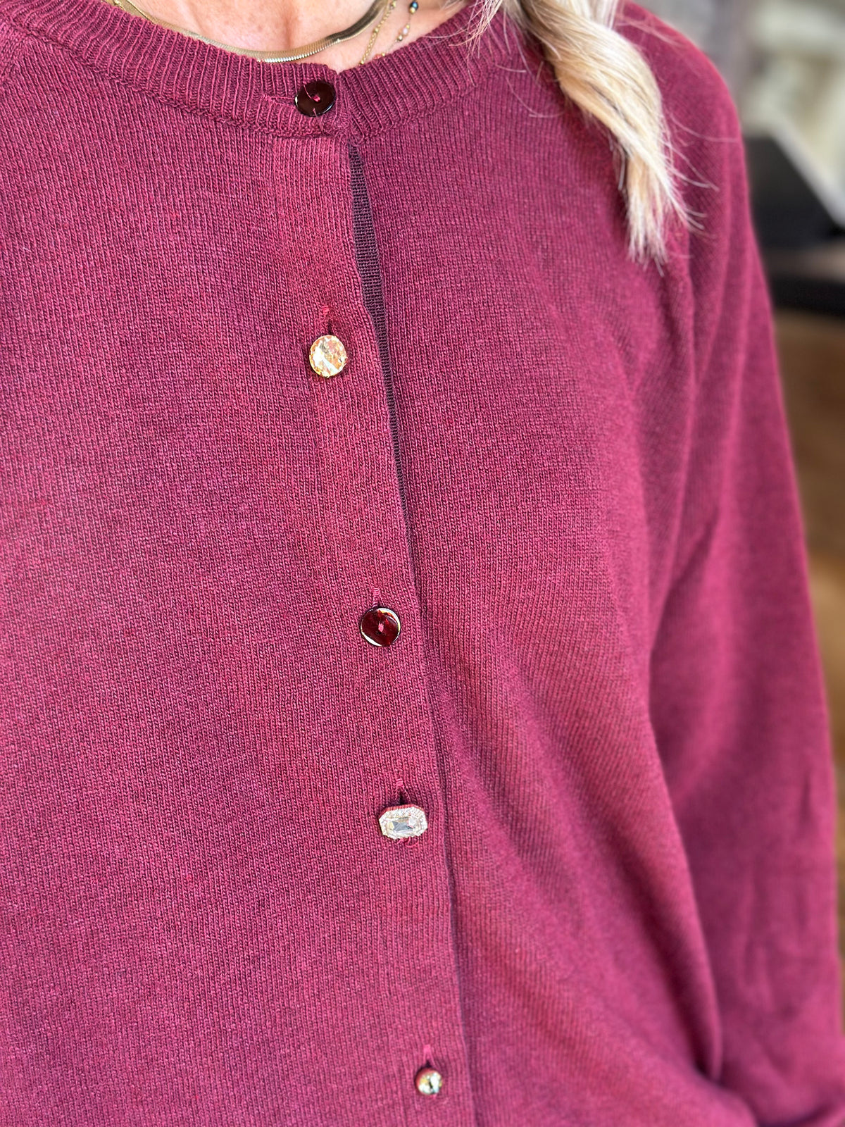 Cardigan Bordeaux _ Vicolo