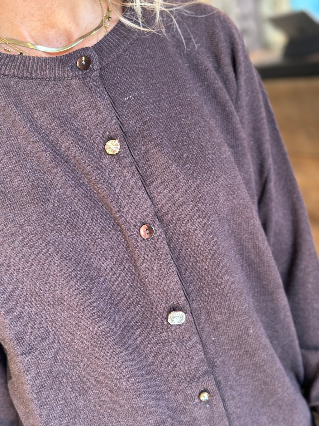Cardigan Fondente _ Vicolo