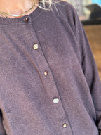 Cardigan Fondente _ Vicolo