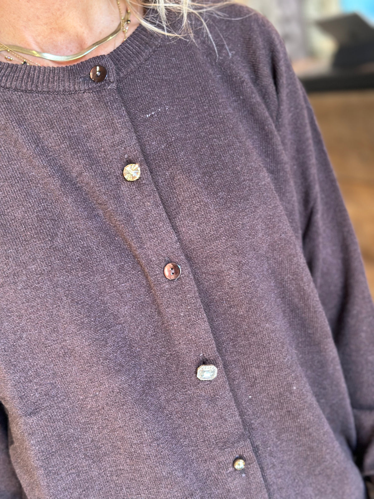 Cardigan Fondente _ Vicolo
