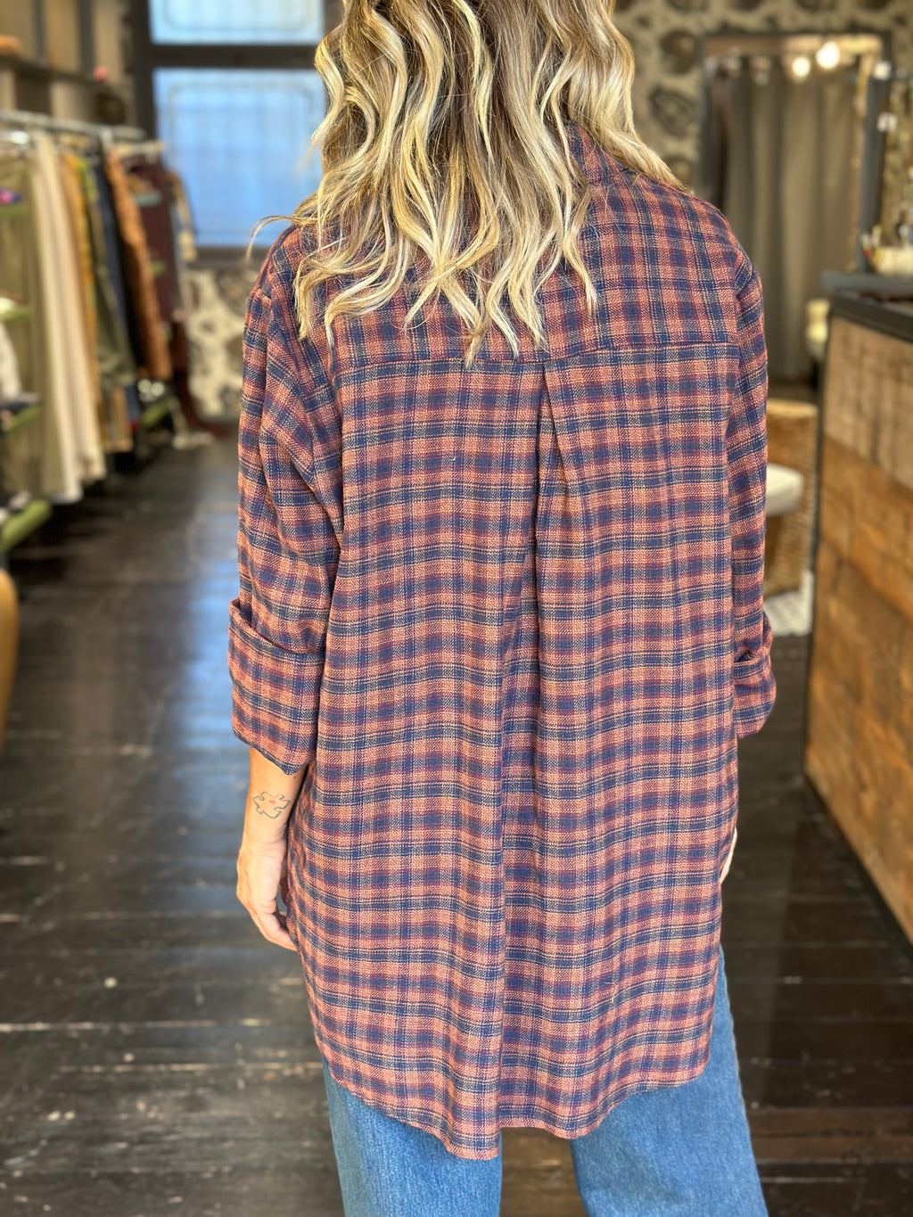 Camicia Check Moro/Bordeaux _ MI.LE. for soku