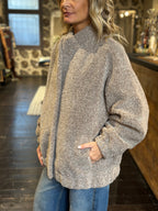 Bomber oversize effetto pelliccetta _ Ottod'ame