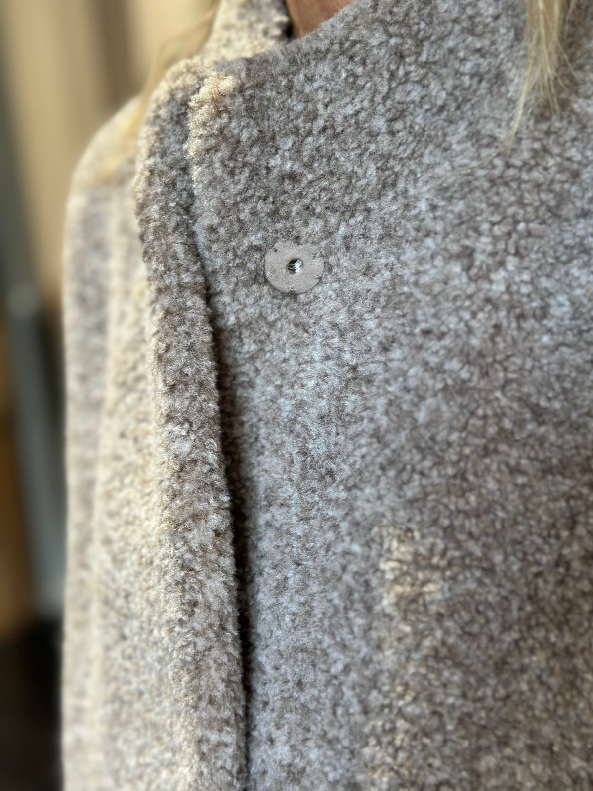 Bomber oversize effetto pelliccetta _ Ottod'ame