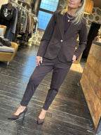 Pantalone sigaretta punto Milano Fondente _ Extyn