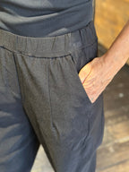 Pantalone Balloon in bengalina Nero _ Karma