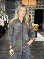 Camicia Check Marrone _ MI.LE. for soku