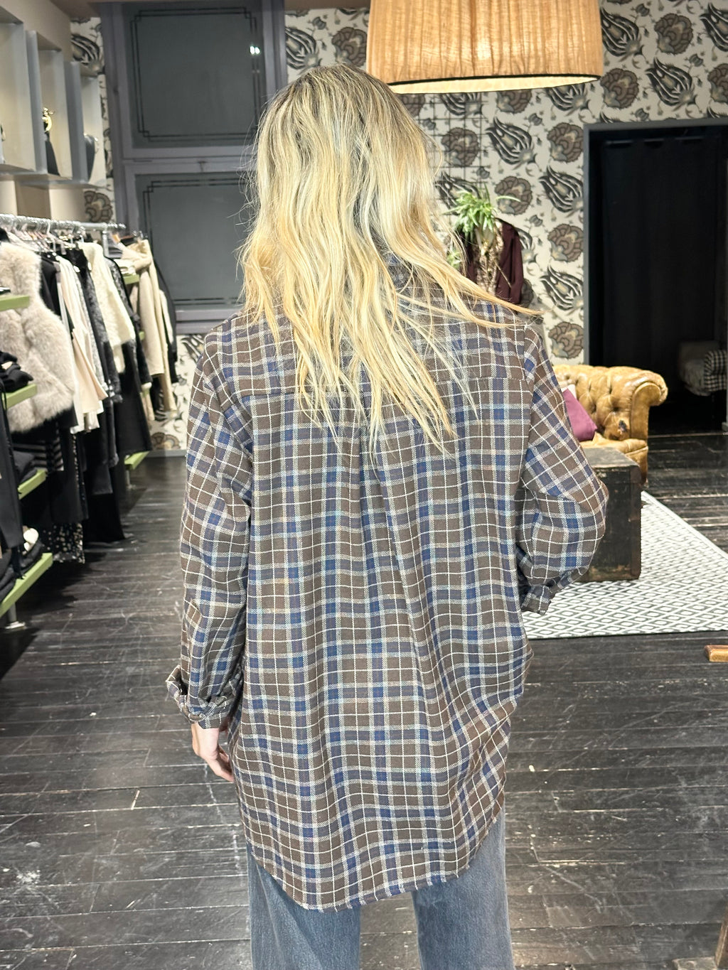 Camicia Check Marrone _ MI.LE. for soku