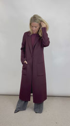 Cappotto Bordeaux _ Vicolo